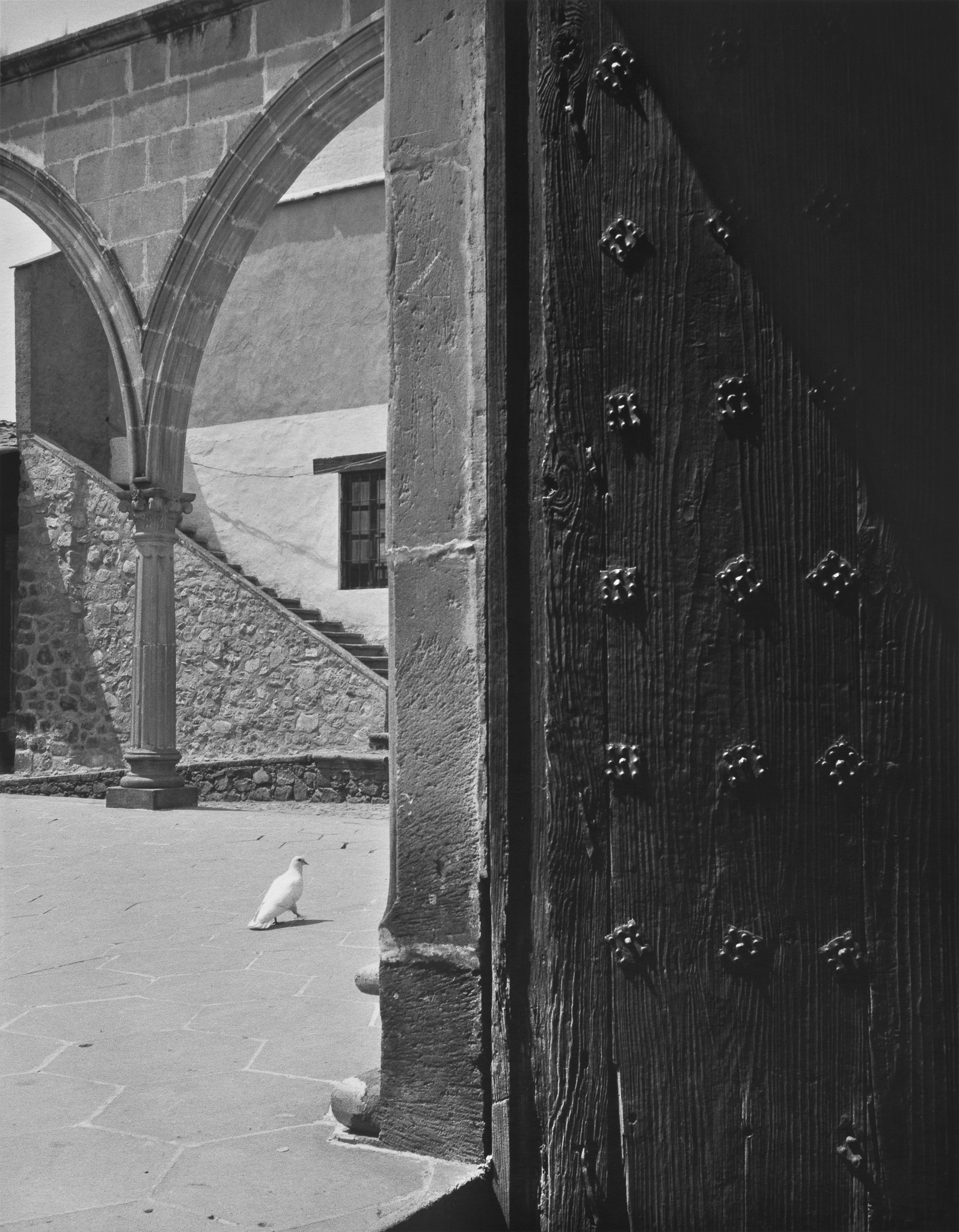 Colonial Noir — 11th Courtyard, Patzcuaro